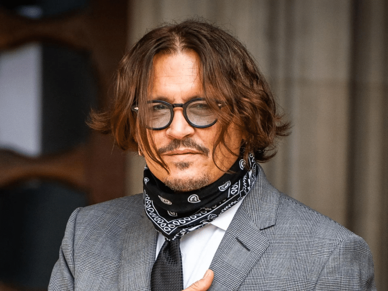 La impactante foto de Johnny Depp antes de su internación en un hotel