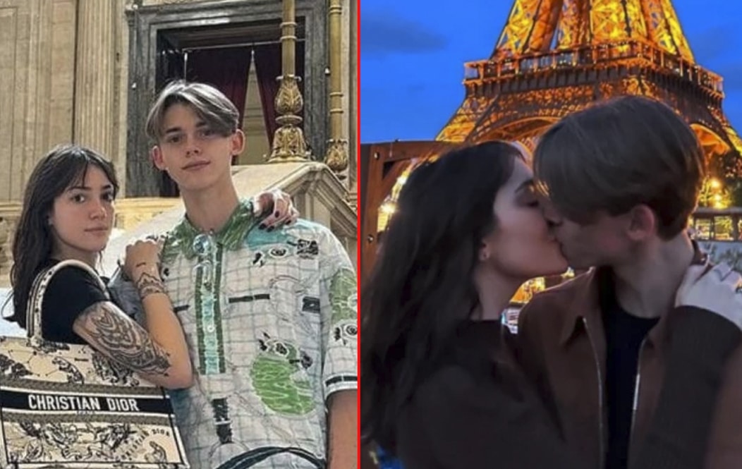 Las románticas vacaciones de Felipe Fort y su nueva novia en París