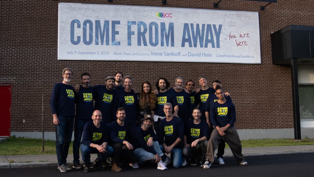 Carla Calabrese y su elenco viajan a Canadá para conocer a los protagonistas reales de 'Come From Away'