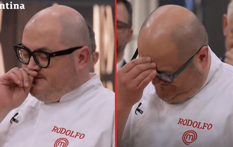 El llanto desconsolado de Rodolfo en la gran final de MasterChef