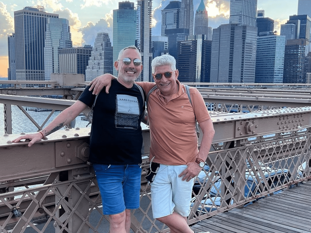 La increíble luna de miel de Fernando Colombo en Nueva York