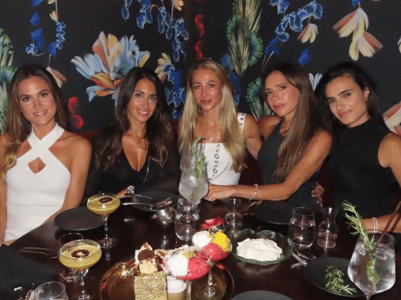 La increíble noche de chicas de Antonela Roccuzzo y Victoria Beckham en Miami