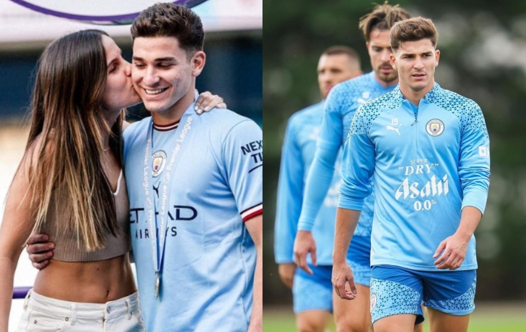 Las increíbles vacaciones de Julián Álvarez y su novia Emilia Ferrero antes de la Premier League
