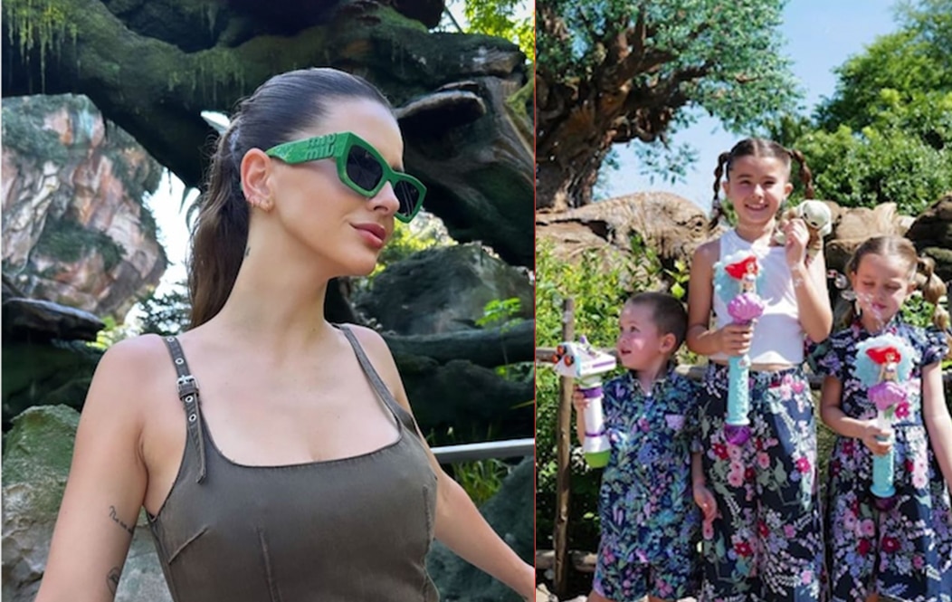 Las increíbles vacaciones de la China Suárez y sus hijos en Disney