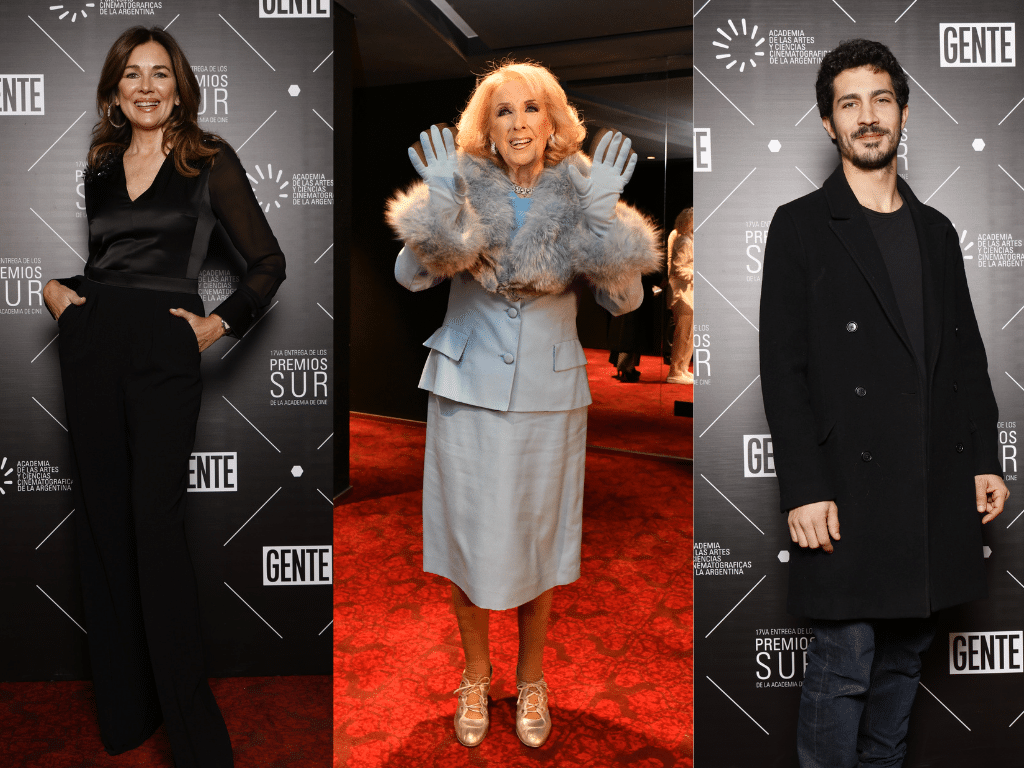 Premios Sur: los looks más glamorosos de la alfombra roja en la gala del cine argentino