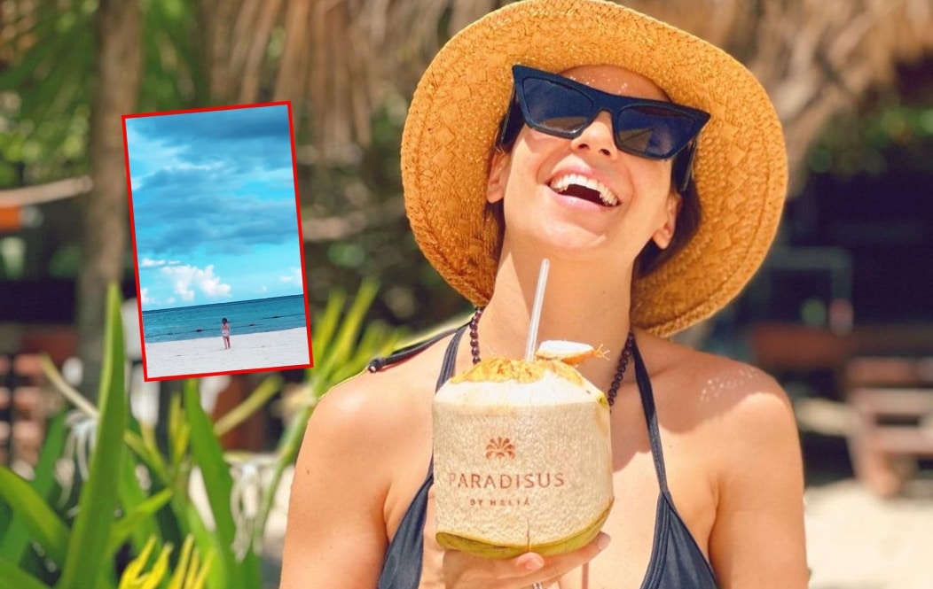 El álbum de las vacaciones soñadas de Agustina Cherri en México: “Mi coco y yo”
