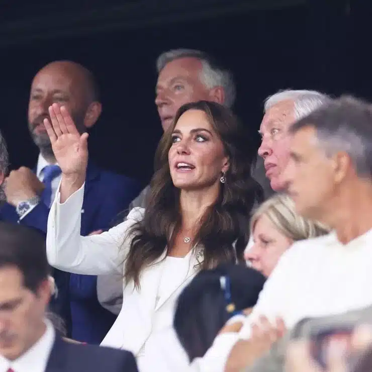 El estilo impecable de Kate Middleton en el encuentro de Los Pumas contra Inglaterra