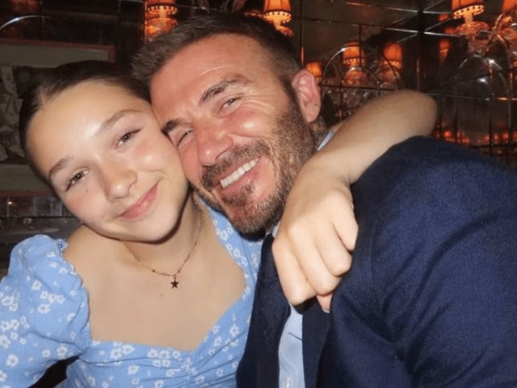 El tierno momento de David Beckham y su hija Harper que te derretirá el corazón