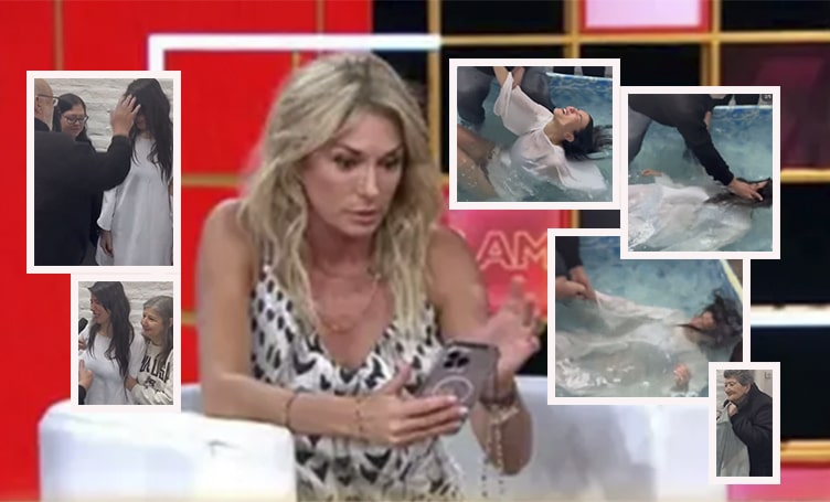 La impactante reacción de Yanina Latorre ante el bautismo de Andrea Rincón