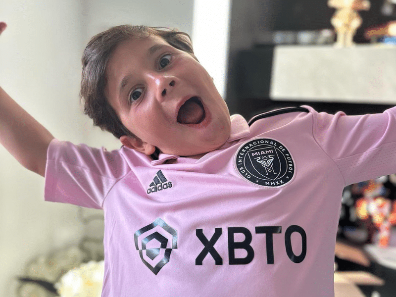 ¡Increíble! Mateo Messi cumple 8 años y su mamá lo celebra de esta forma