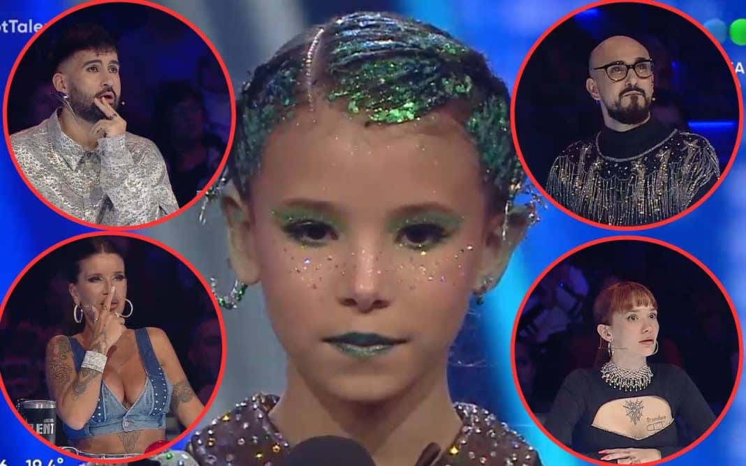 El increíble truco final de una mini acróbata que dejó al jurado de Got Talent sin palabras