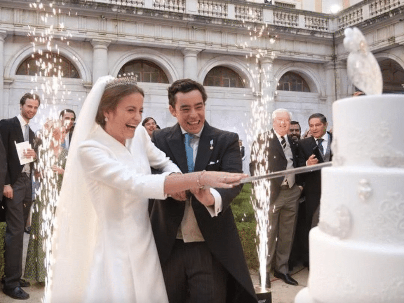 Las fotos de la romántica boda real de la Infanta María Francisca