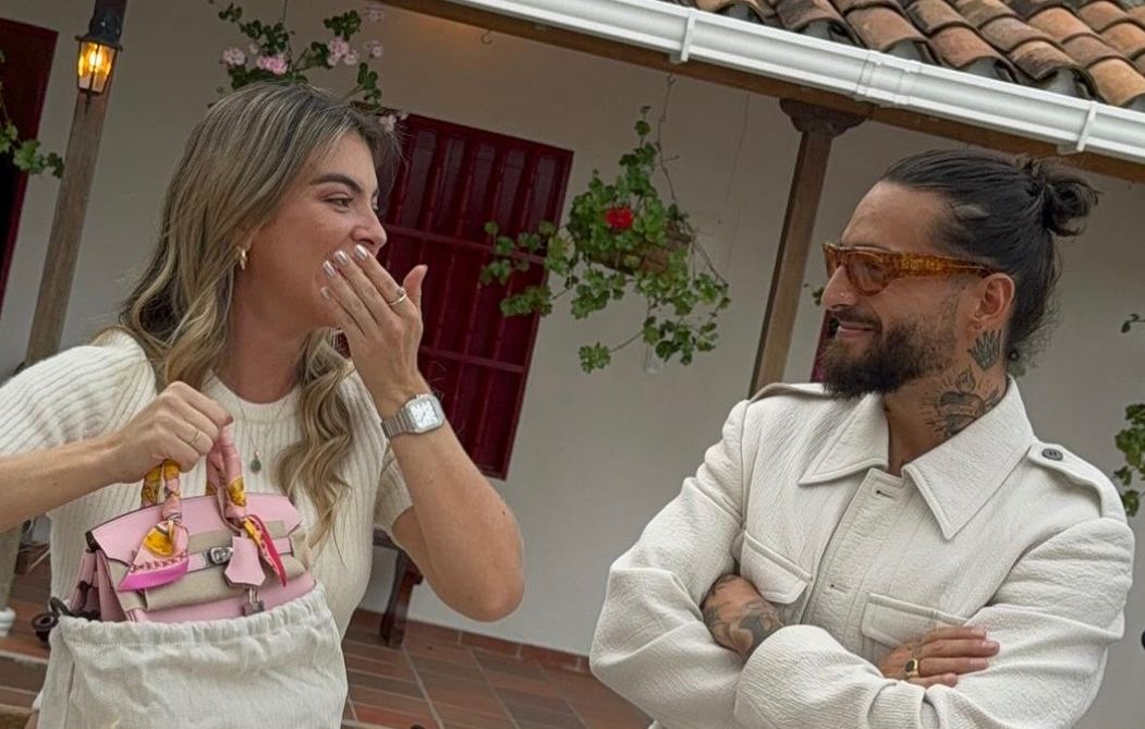 El increíble regalo de Maluma a su novia embarazada: un bolso de 51 mil dólares