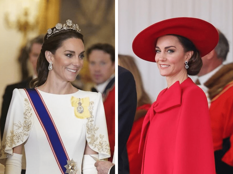 Kate Middleton reapareció tras el escándalo real y lo hizo a lo Lady Di: el mensaje detrás de sus inusuales looks que se robaron los flashes