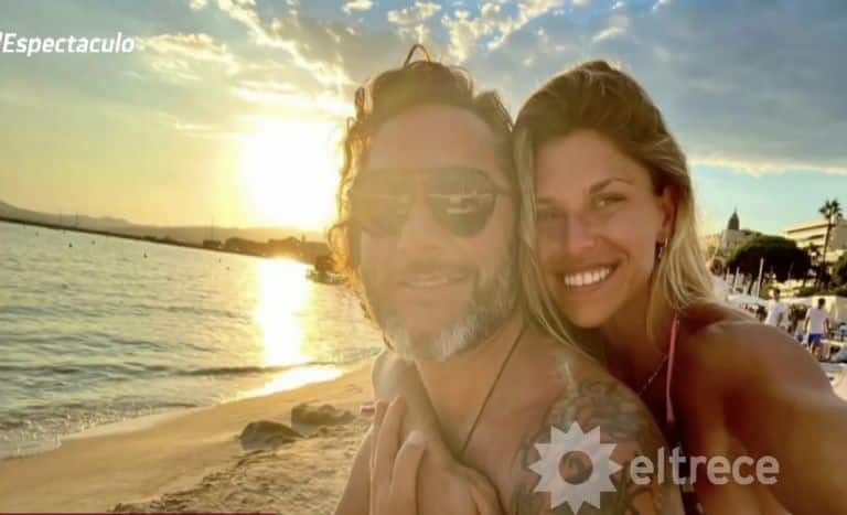 Las primeras fotos de Diego Torres y su nueva novia en la playa a puro mimo