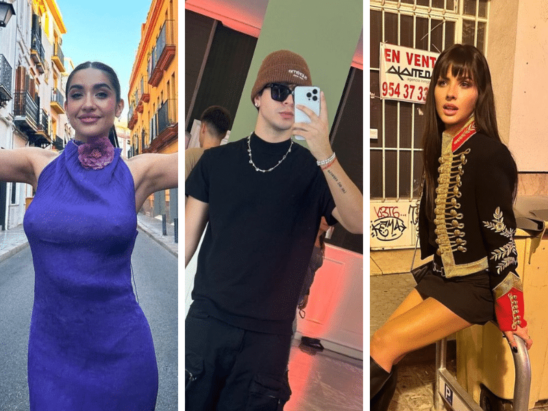 Los argentinos conquistan Sevilla: María Becerra, Rusherking y la China Suárez en la previa de los Latin Grammy