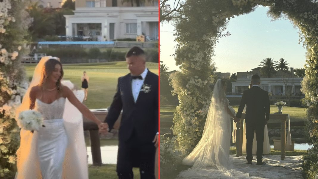 ¡Increíbles fotos y videos! Descubre el mágico casamiento al aire libre de Sol Pérez y Guido Mazzoni