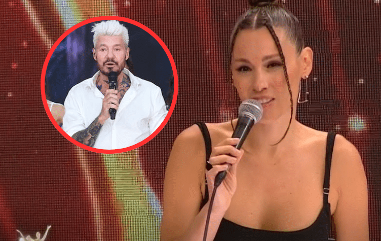 ¡Pampita amenaza a Marcelo Tinelli en el Bailando! Descubre qué pasó