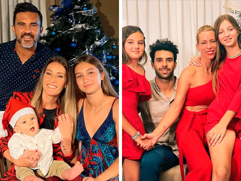 El desafío de las fiestas de Navidad y Año Nuevo para las familias ensambladas como la de Nicole Neumann y Fabián Cubero