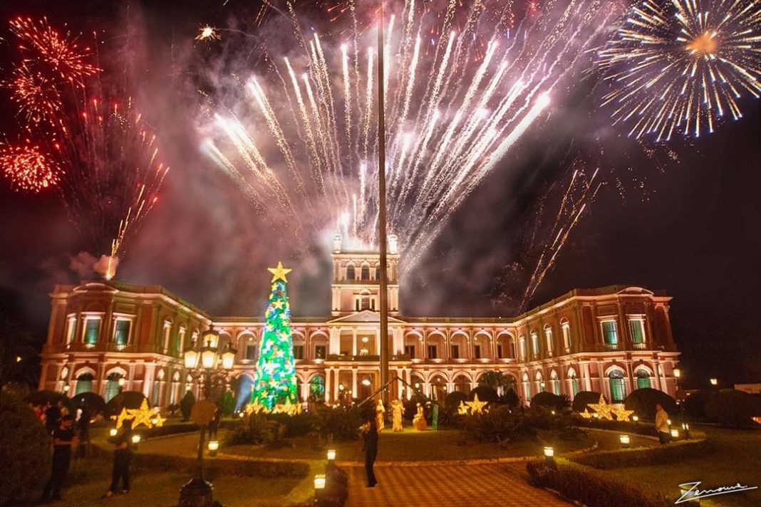 El palacio de López se transforma en un paraíso navideño