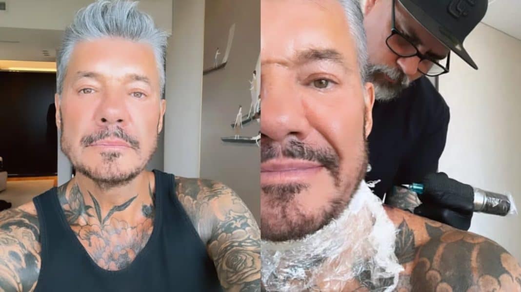 ¡El increíble nuevo tatuaje de Marcelo Tinelli que te dejará sin palabras!