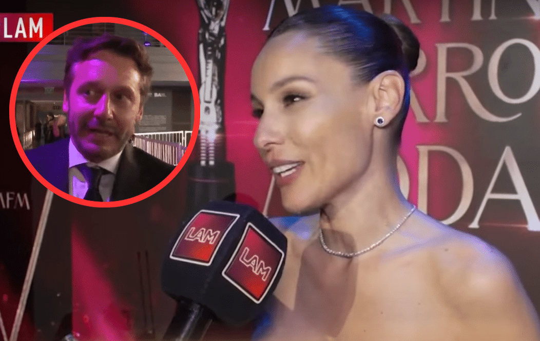 ¡Pampita revela la verdadera razón de su enfado en los Martín Fierro de la Moda!