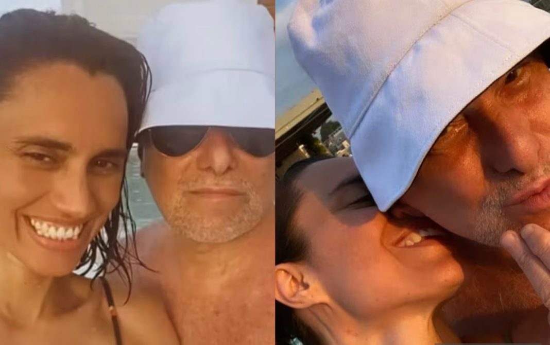 Andrés Calamaro revela su nueva novia y comparte la intimidad de sus vacaciones en Brasil
