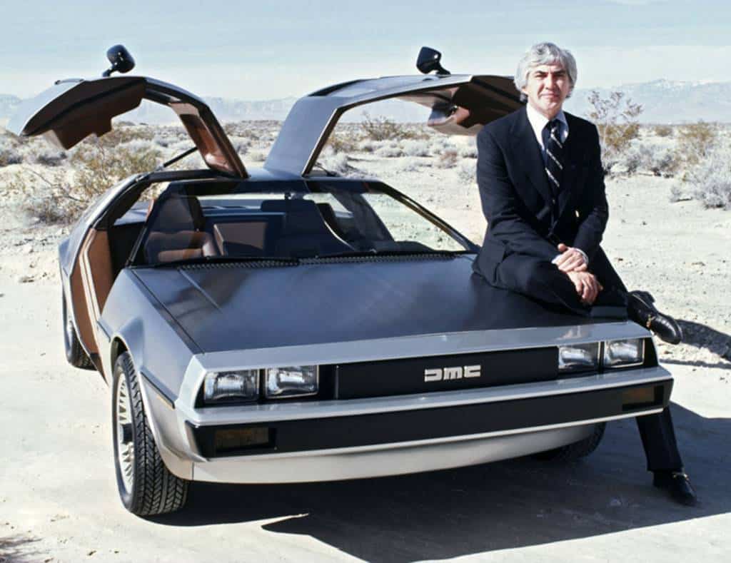 La increíble historia de John DeLorean y su icónico auto de 'Volver al futuro'