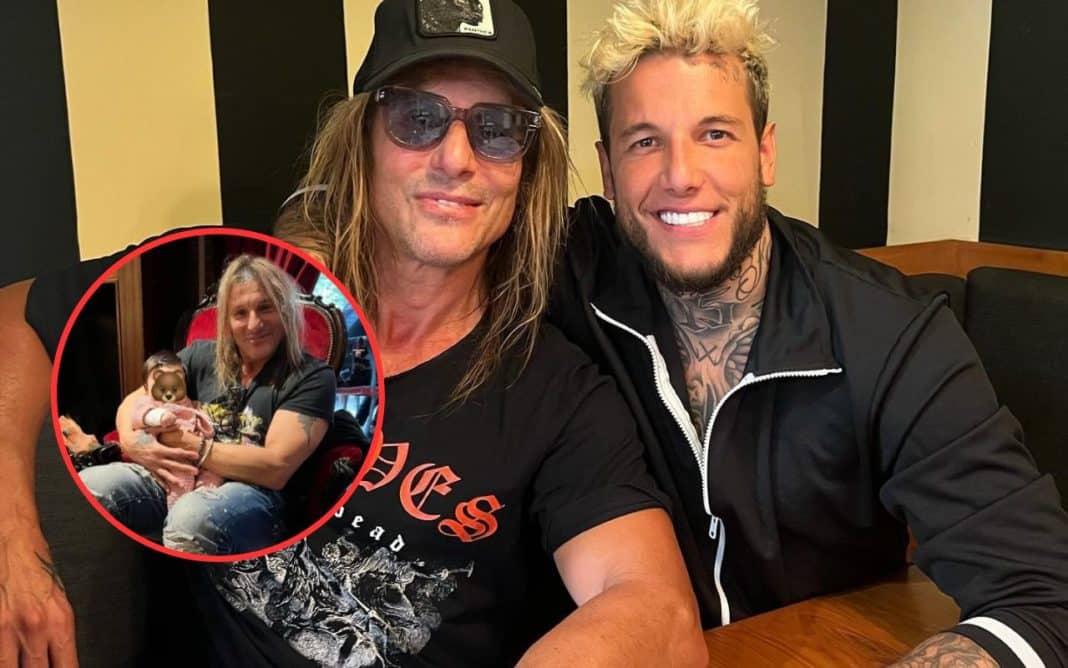 ¡Abu baboso! La primera foto de Claudio Paul Caniggia con su nieta, Venezia, en brazos