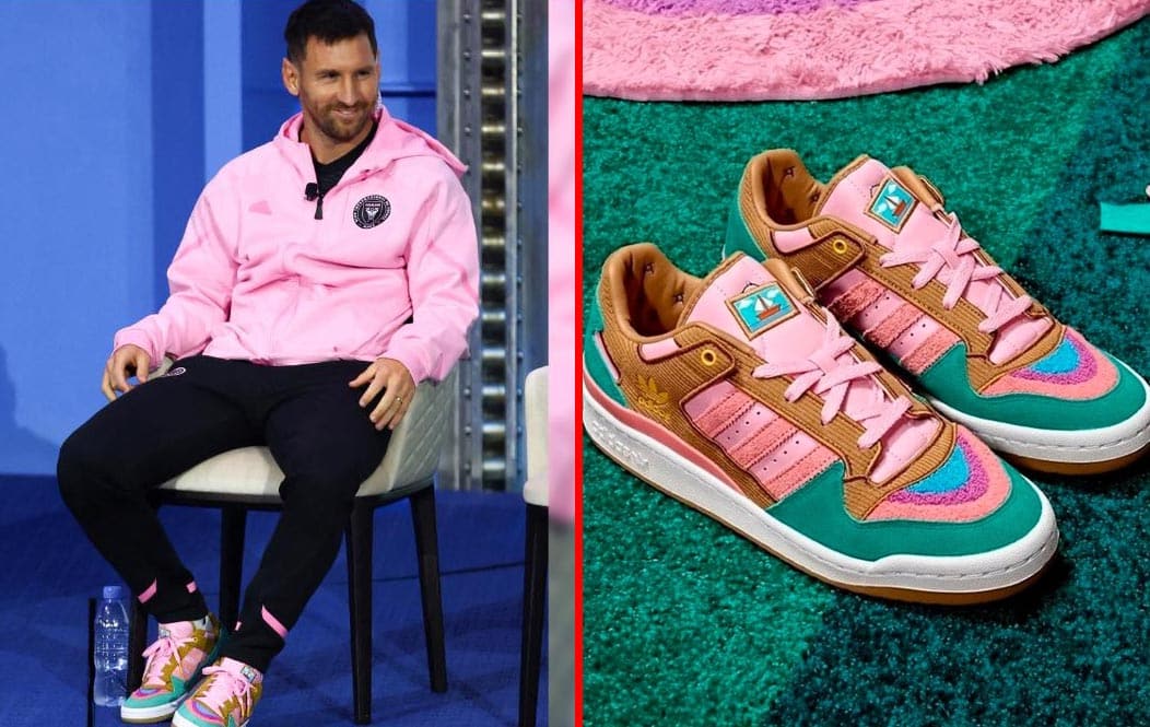 ¡Descubre el precio de las zapatillas de Los Simpsons que Messi presentó en Miami!