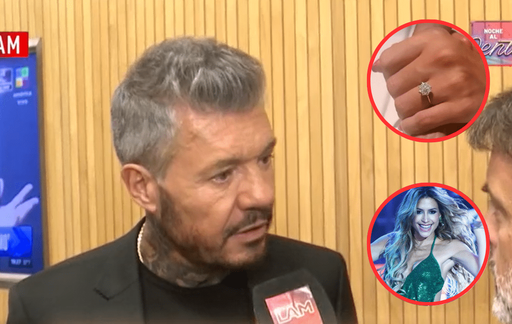 Marcelo Tinelli revela la reacción de Milett Figueroa al recibir el anillo de compromiso