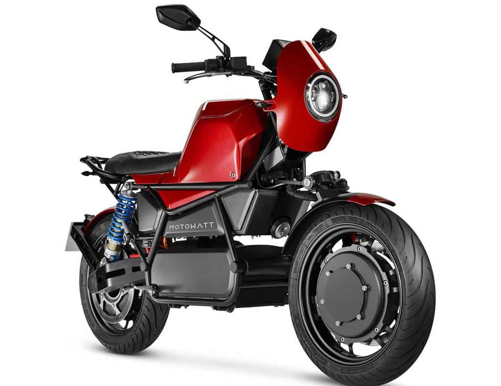 Motowatt W1X: La motocicleta eléctrica que revoluciona la movilidad sostenible