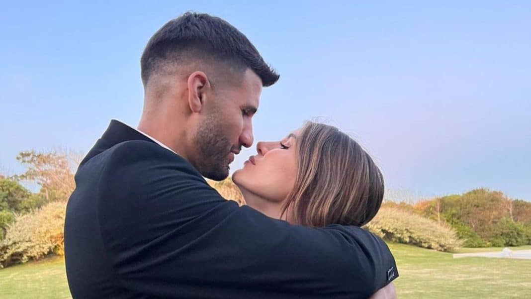 El emotivo reencuentro de Mica Tinelli y su novio futbolista en Arabia Saudita