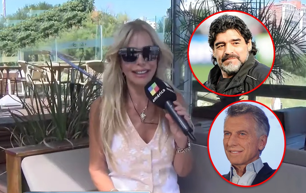 El escandaloso triángulo amoroso de Graciela Alfano con Mauricio Macri y Diego Maradona