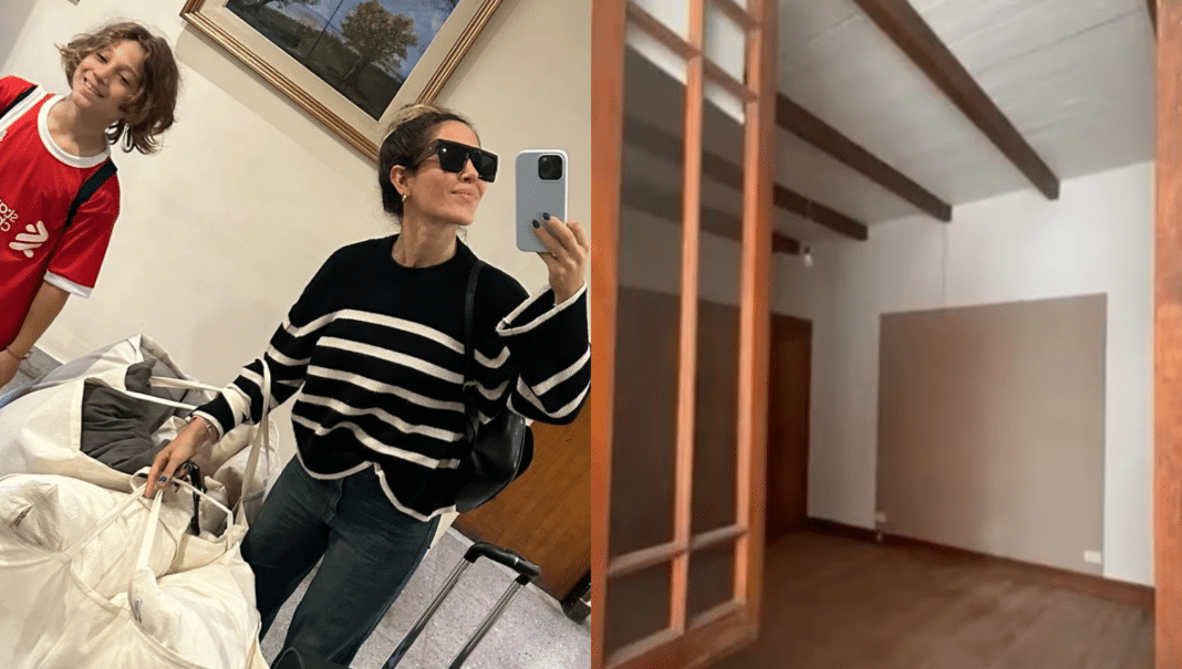 Jimena Barón se muda a su nueva casa y muestra el increíble resultado de la obra