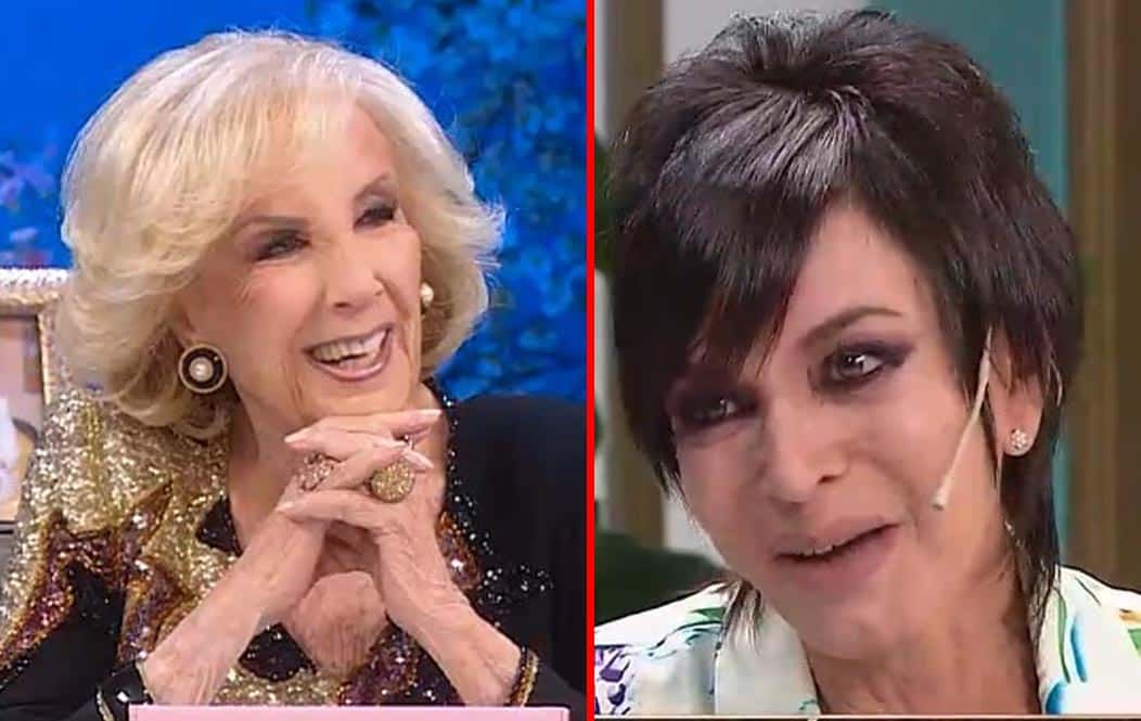 ¡Impactante video viral! Mirtha Legrand se burla de Mónica Gutiérrez por la aparición de su marido desnudo en plena entrevista