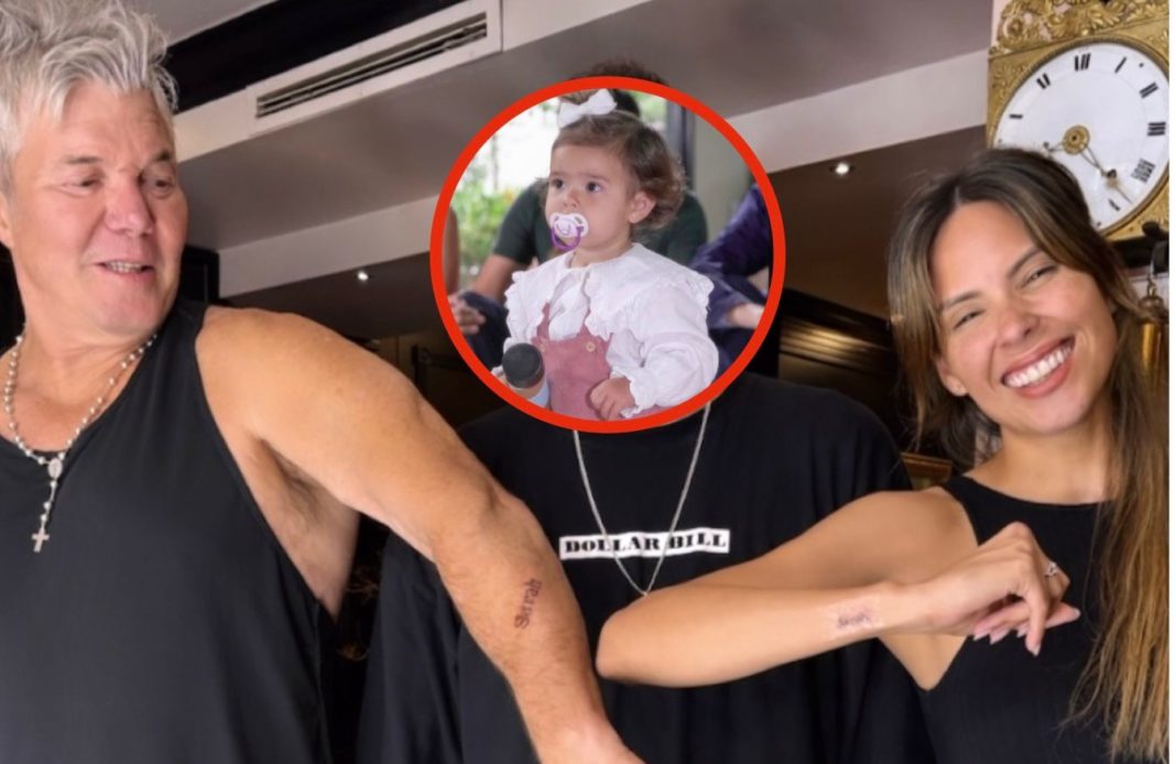 Barby Franco y Fernando Burlando se tatúan en honor a su hija: ¡Descubre el significado detrás de este tatuaje!