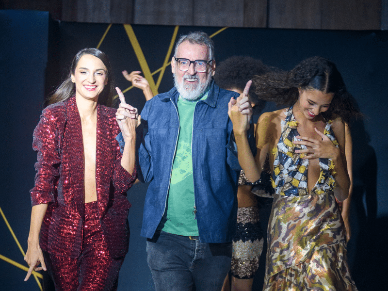 Benito Fernández deslumbra en el Andes Fashion Week de Chile con su desfile ochentoso