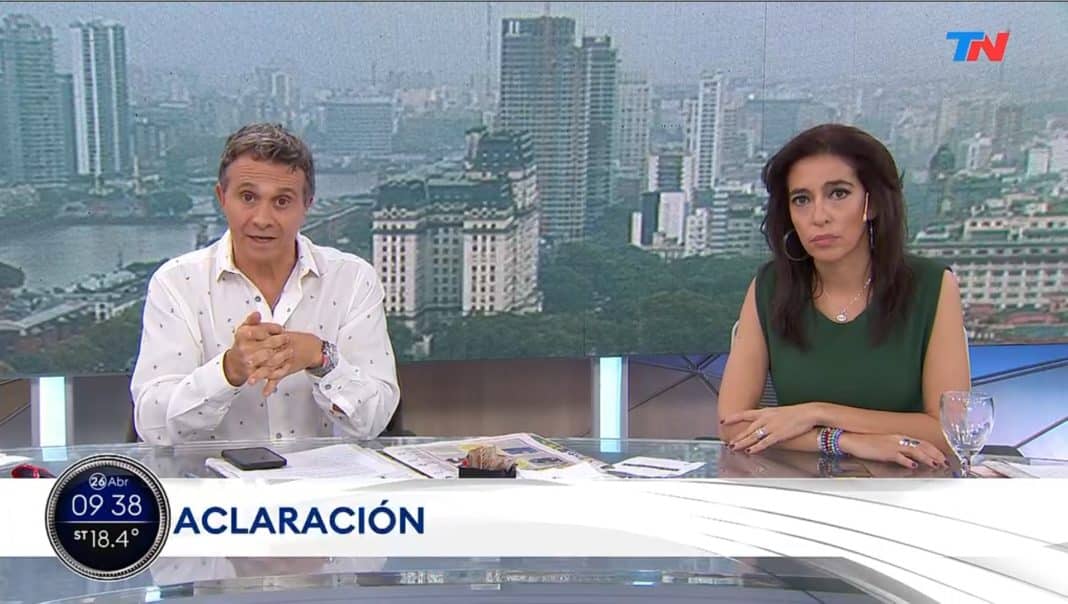 El escandaloso graph sobre Boca que indignó a Sergio Lapegüe y Roxy Vázquez en TN