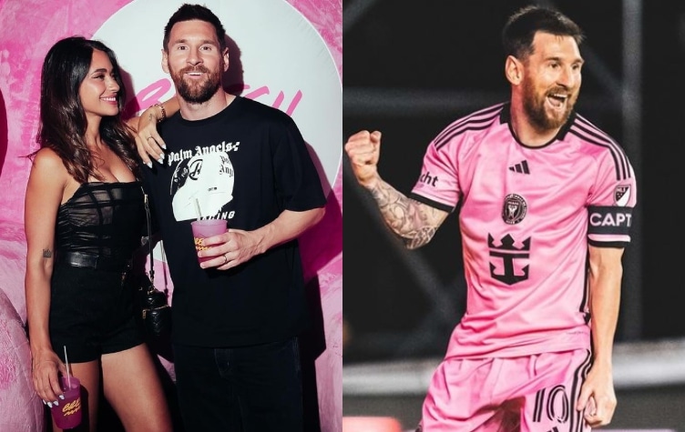 Lionel Messi y Antonella Roccuzzo disfrutan de una noche inolvidable en Miami