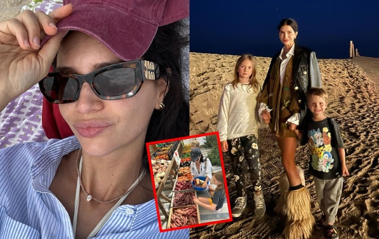 ¡Descubre los increíbles looks de Zaira Nara en su escapada a José Ignacio con sus hijos!