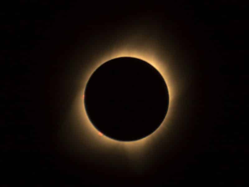 ¡Increíble! Así se vivió el eclipse total de Sol en Nueva York