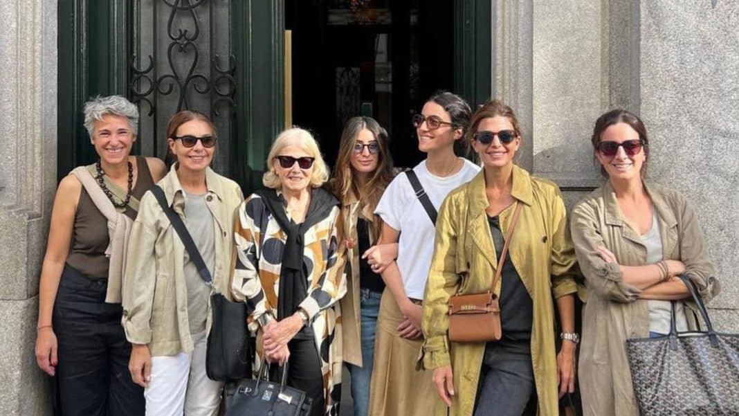 El increíble viaje de Juliana Awada por Europa junto a su familia