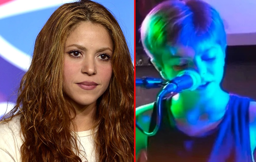 El increíble video del hijo menor de Shakira, Sasha, cantando con una voz idéntica a la de su mamá