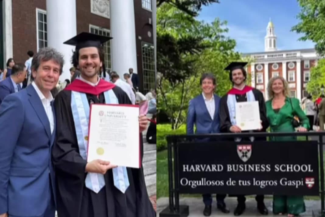 La increíble alegría de Ariel Rodríguez Palacios por el logro de su hijo en Harvard