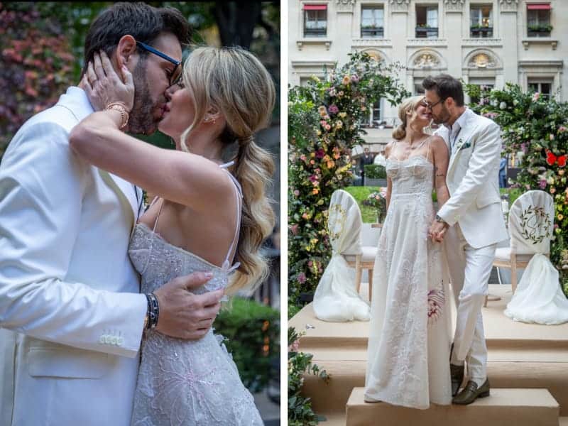Las fotos oficiales del casamiento de Jésica Cirio y Elías Piccirillo en el Palacio Duhau