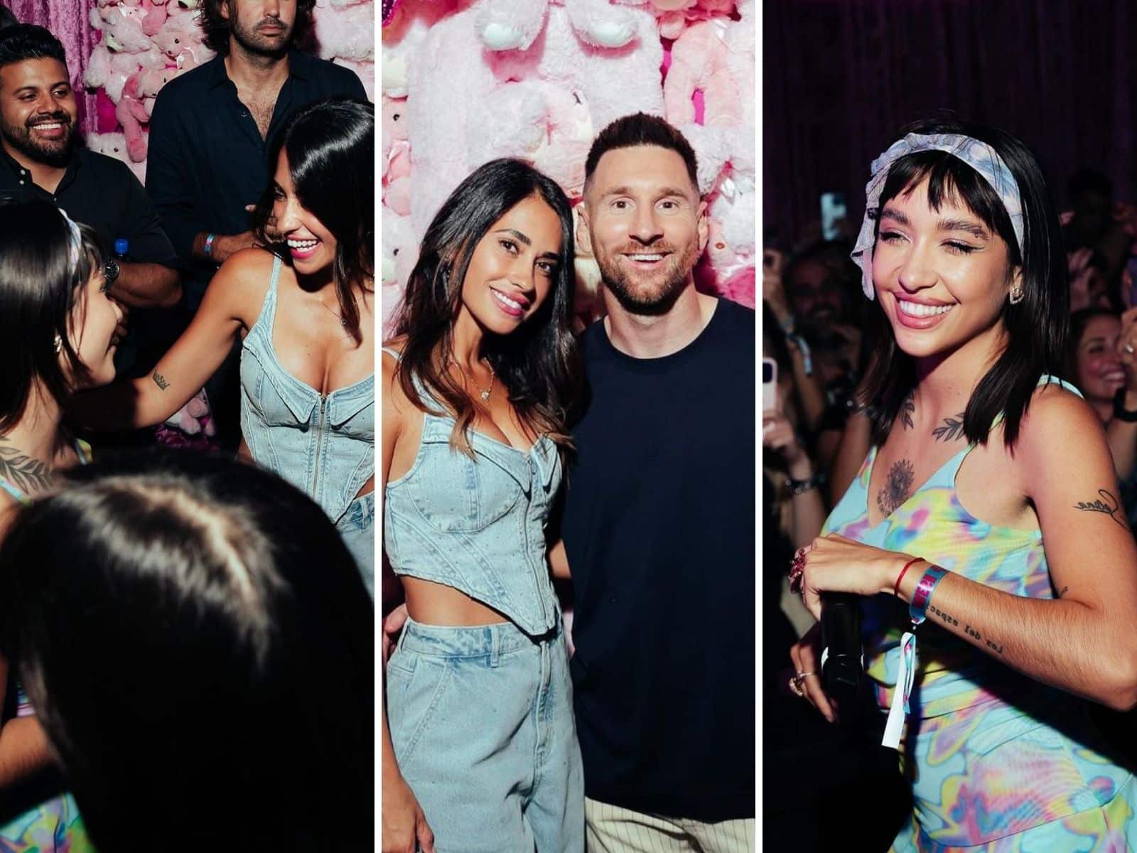 Los mejores looks de Lionel Messi y Antonela Roccuzzo en la fiesta de María Becerra en Miami