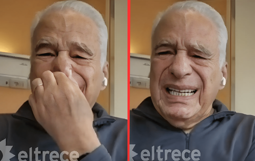 ¡Emotivo momento! Alberto Cormillot llora en vivo tras su grave internación
