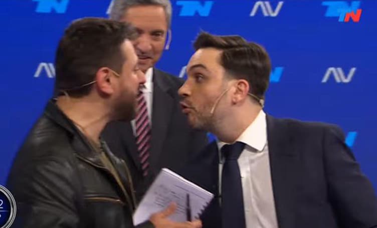 ¡Escándalo en TN! El debate entre Juan Grabois y Ramiro Marra terminó en una violenta pelea en vivo: el video