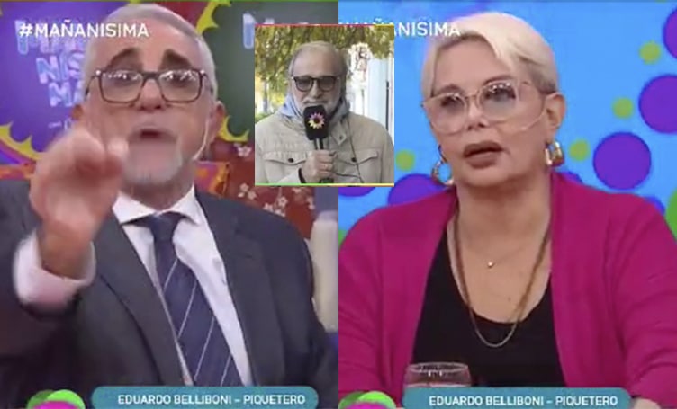 ¡Escándalo y caos al aire en Canal 13! Carmen Barbieri no controló una pelea entre Canaletti y Beliboni y se 'armó'